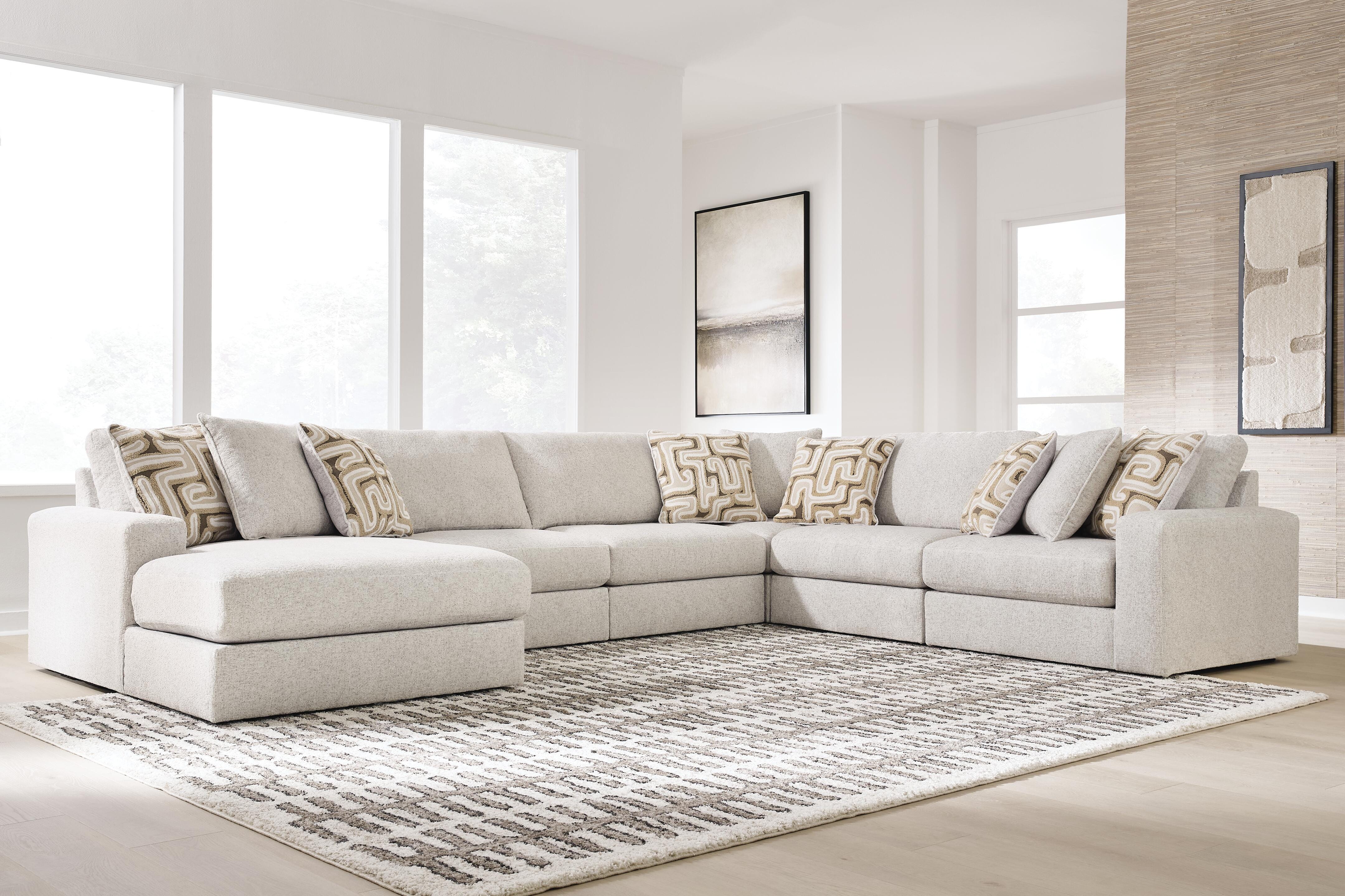 Orleans Furniture - Ashley Furniture - Kestrie 6-Piece Sectional with Chaise - 6-Piece Sectional with Chaise - PC68706S14
