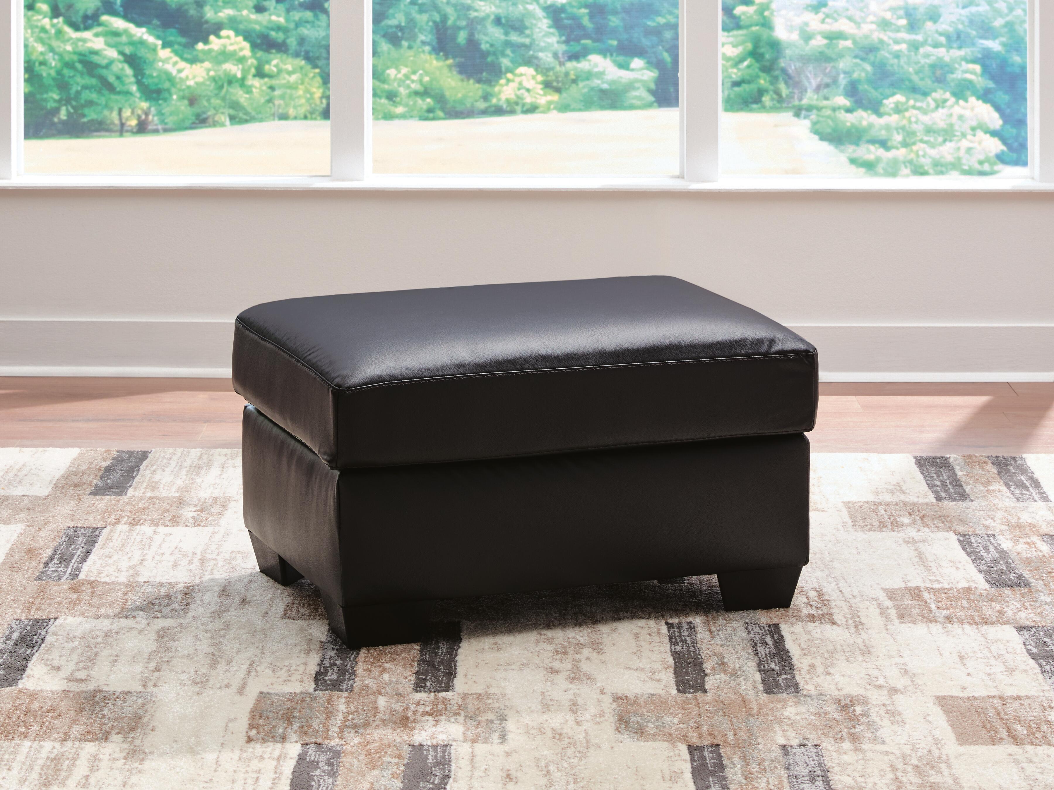Orleans Furniture - Ashley Furniture - Glennbre Living Room - Ottoman / Midnight - PC6980414