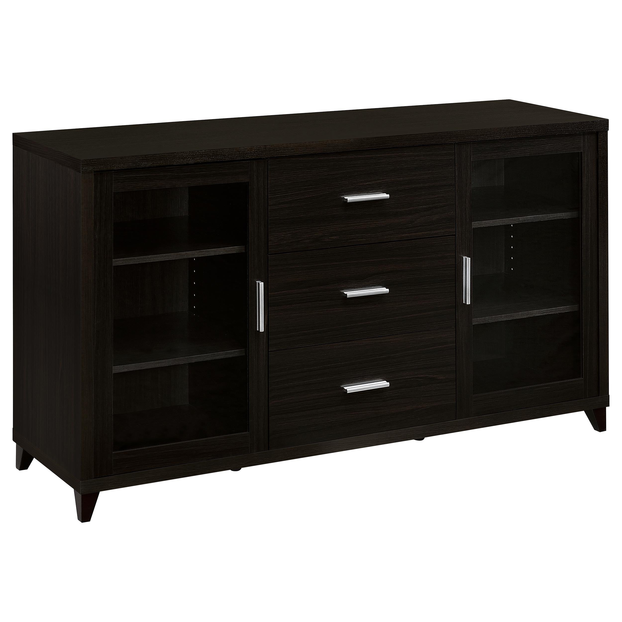 Orleans Furniture - Coaster - Lewes 2-door Engineered Wood 60-inch TV Stand Cappuccino - 700881