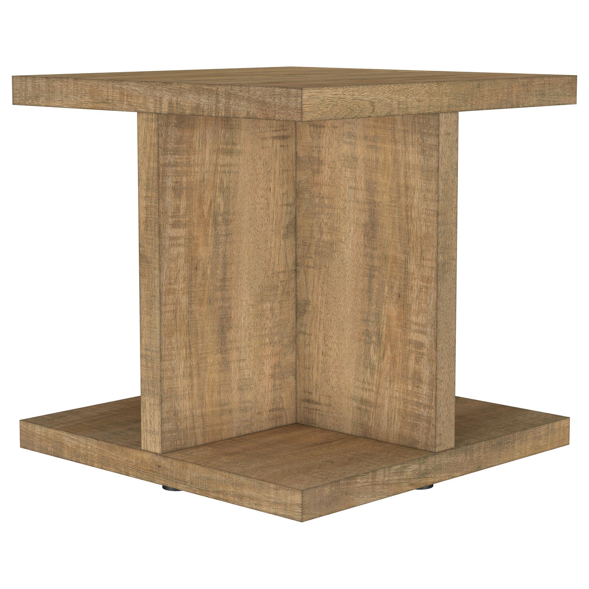 Orleans Furniture - Coaster - Cortona Square Engineered Wood End Side Table Mango - 706177