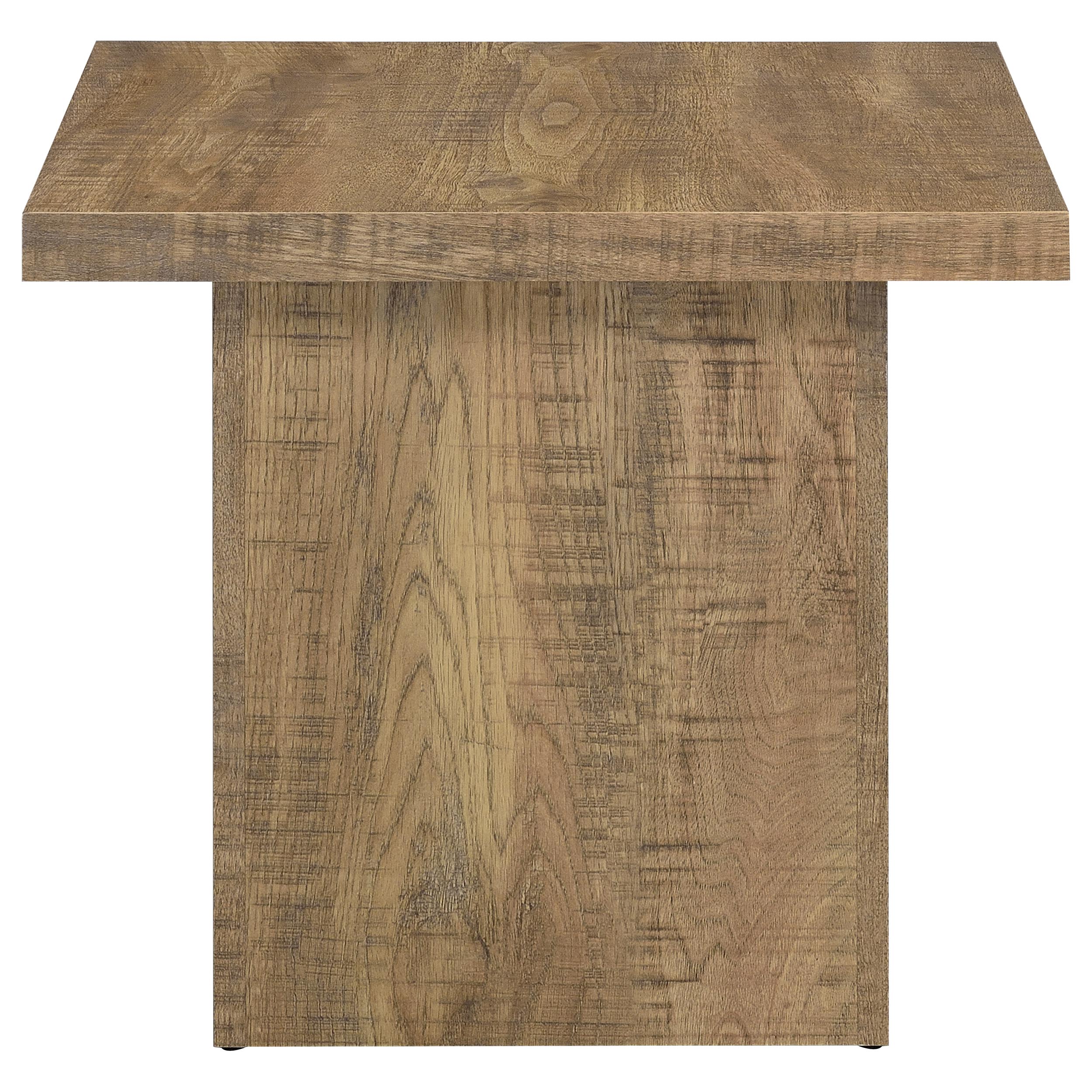 Devar 2-piece Square Coffee and End Table Set Mango