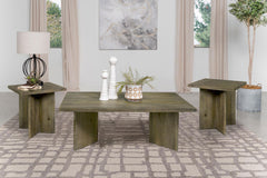 Orleans Furniture - Coaster - Andando 3-piece Coffee and End Table Set Mango Brown - 708498-S3