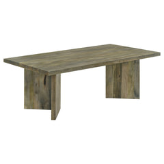 Orleans Furniture - Coaster - Andando Rectangular Solid Wood Coffee Table Mango Brown - 708498