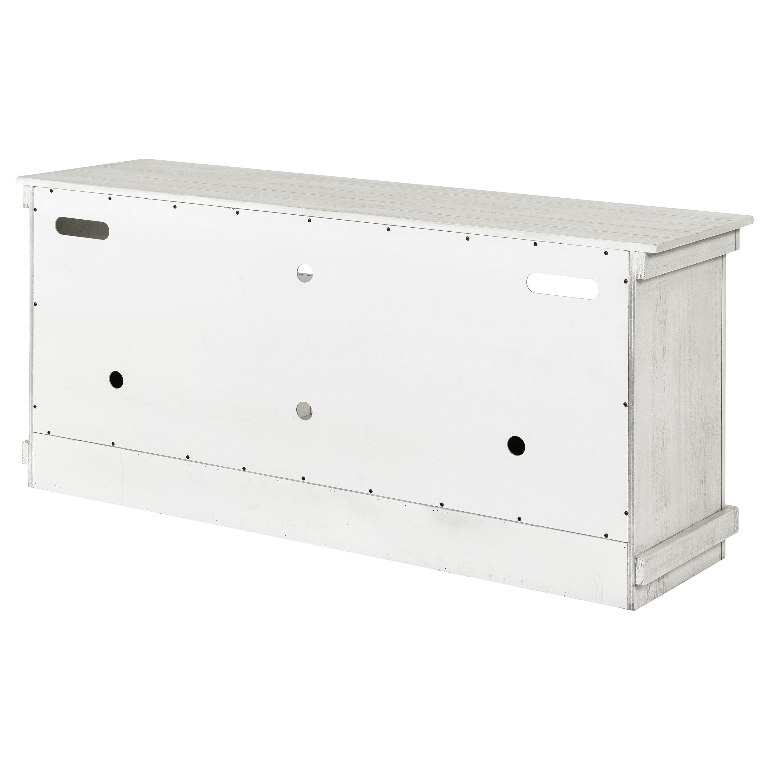 Payne 60-inch TV Stand Media Console Distressed White