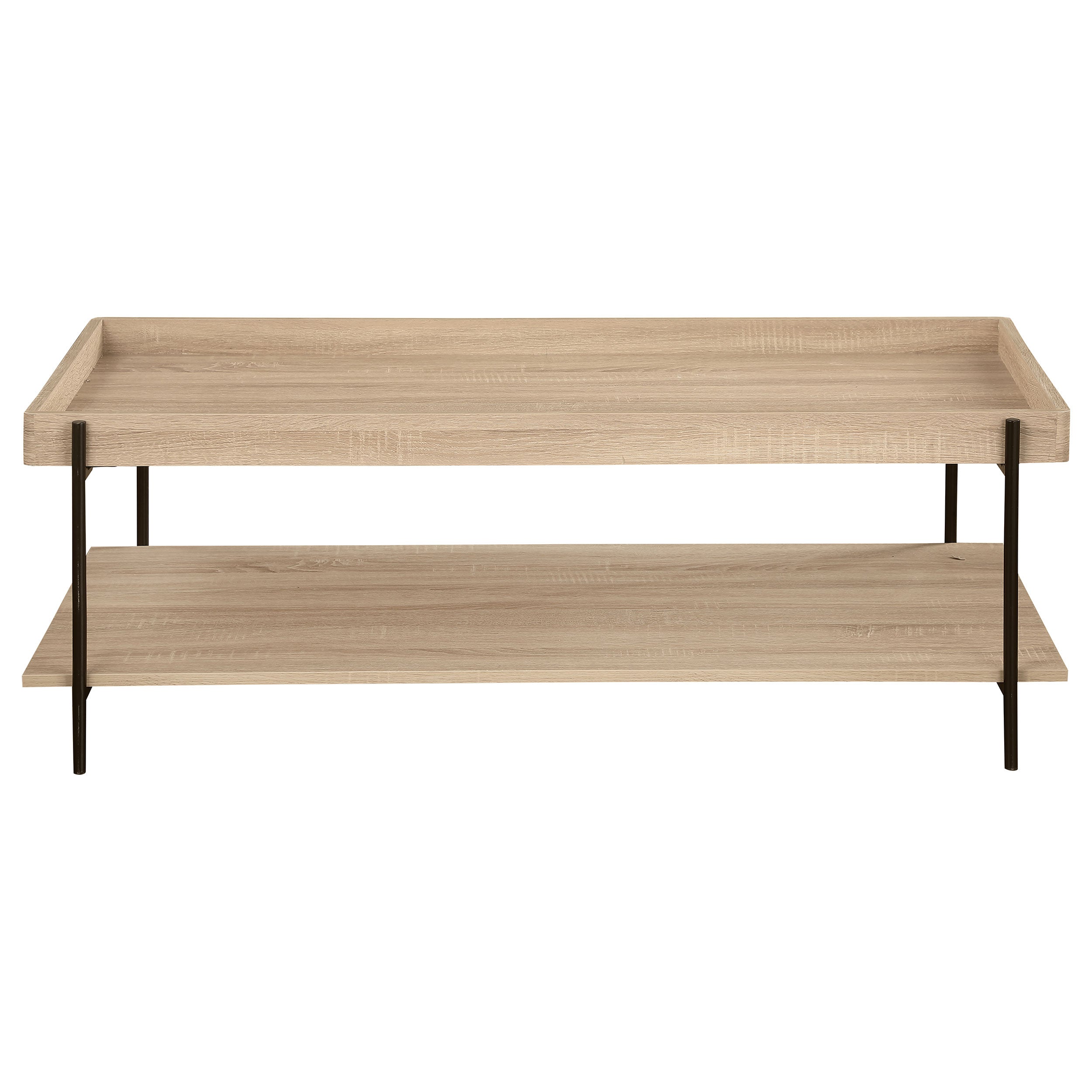 Fallon 3-piece Rectangular Coffee and End Table Set Natural
