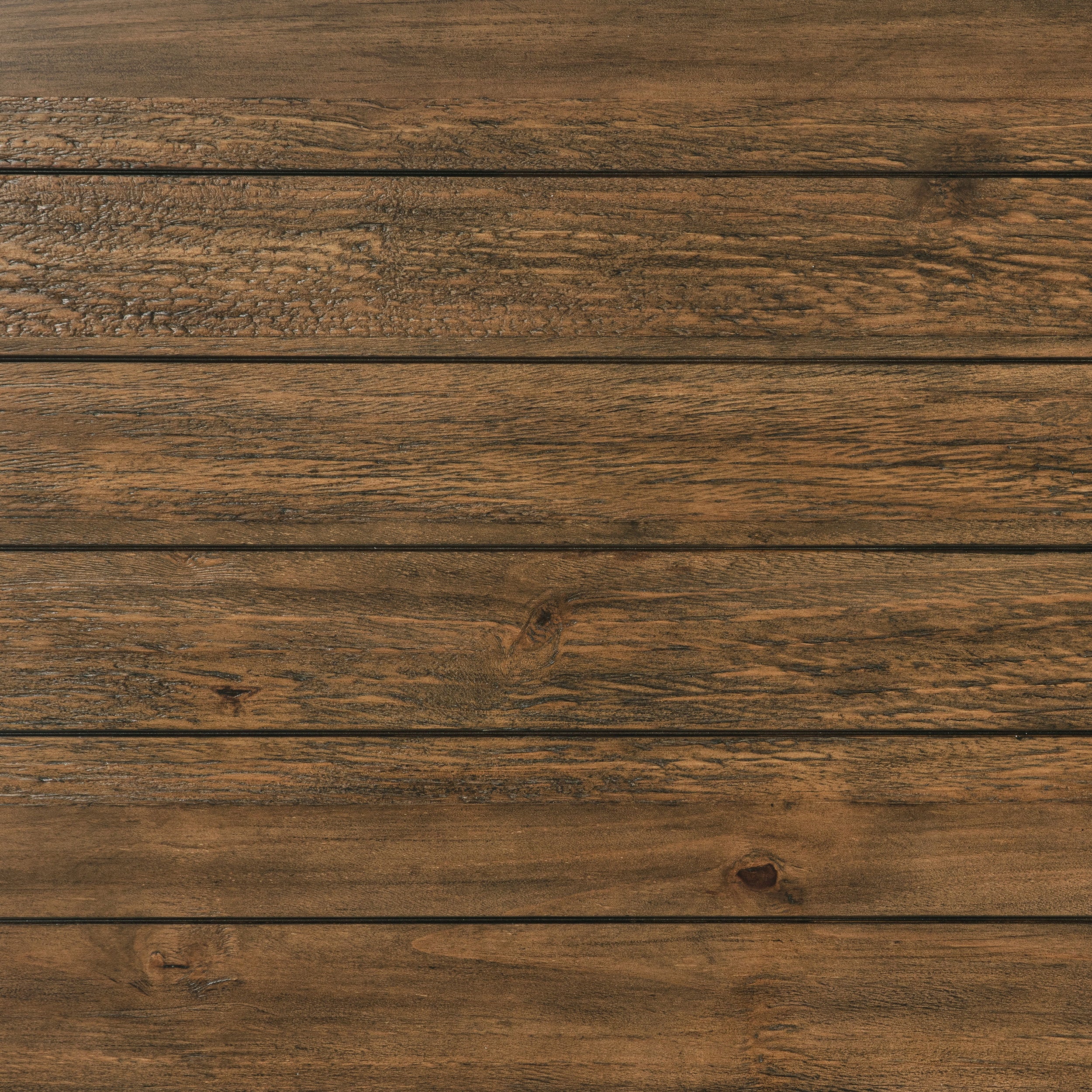 Payne Wood End Table with Shelf Distressed Brown