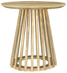 Orleans Furniture - Coaster - Touhy Round Solid Wood End Side Table Natural Mango - 710607