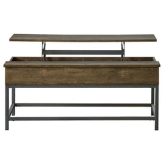 Orleans Furniture - Coaster - Byers Engineered Wood Lift Top Coffee Table Brown Oak - 723778