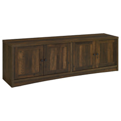 Orleans Furniture - Coaster - Laughlin 4-door Engineered Wood 78-inch TV Stand Dark Pine - 724123