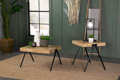 Orleans Furniture - Coaster - Avery 2-piece Solid Mango Coffee and End Table Set Natural - 724318-S2
