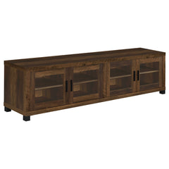 Orleans Furniture - Coaster - Sachin 4-door Engineered Wood 79-inch TV Stand Dark Pine - 736293