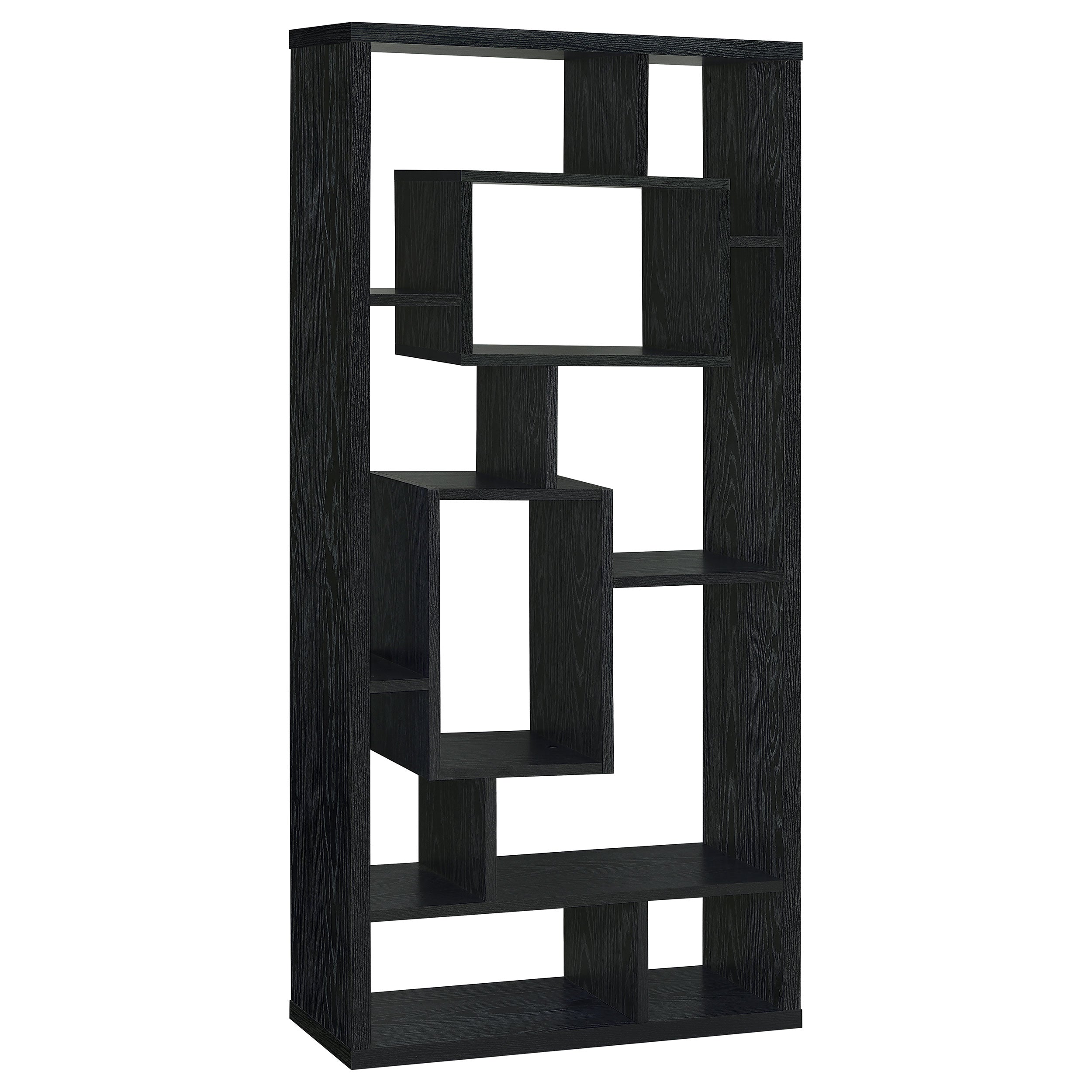 Orleans Furniture - Coaster - Linbrook 67-inch 8-shelf Bookshelf Black Oak - 800262