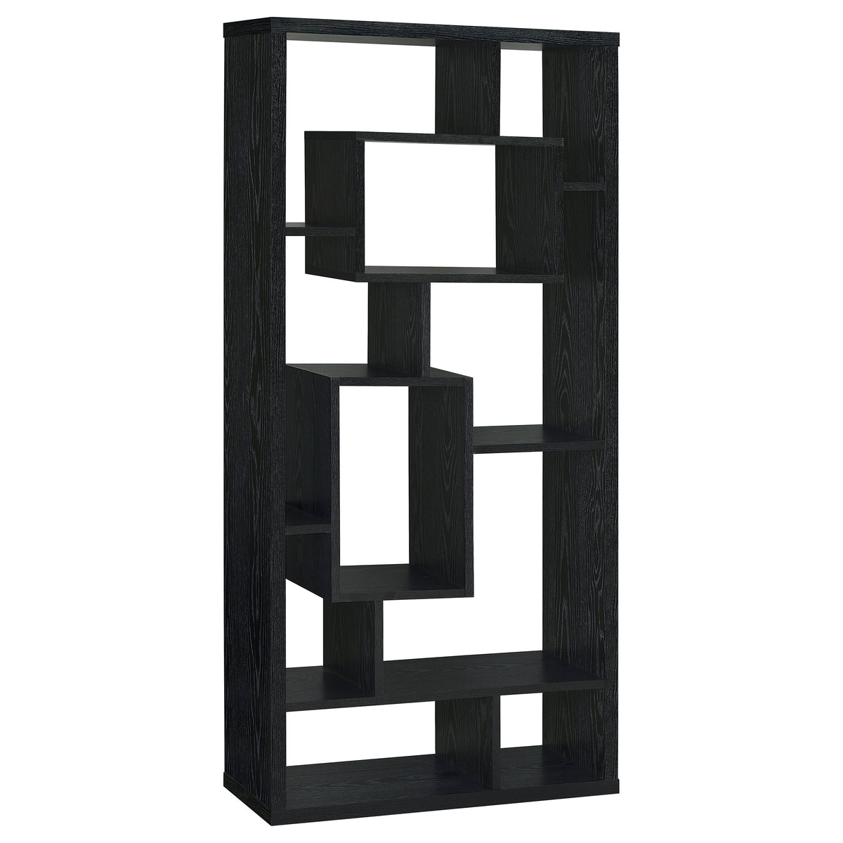 Orleans Furniture - Coaster - Linbrook 67-inch 8-shelf Bookshelf Black Oak - 800262