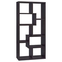 Orleans Furniture - Coaster - Theo 71-inch 7-shelf Bookshelf Cappuccino - 800264