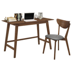 Orleans Furniture - Coaster - Karri 2-piece Home Office Computer Desk and Chair Set Walnut - 801095