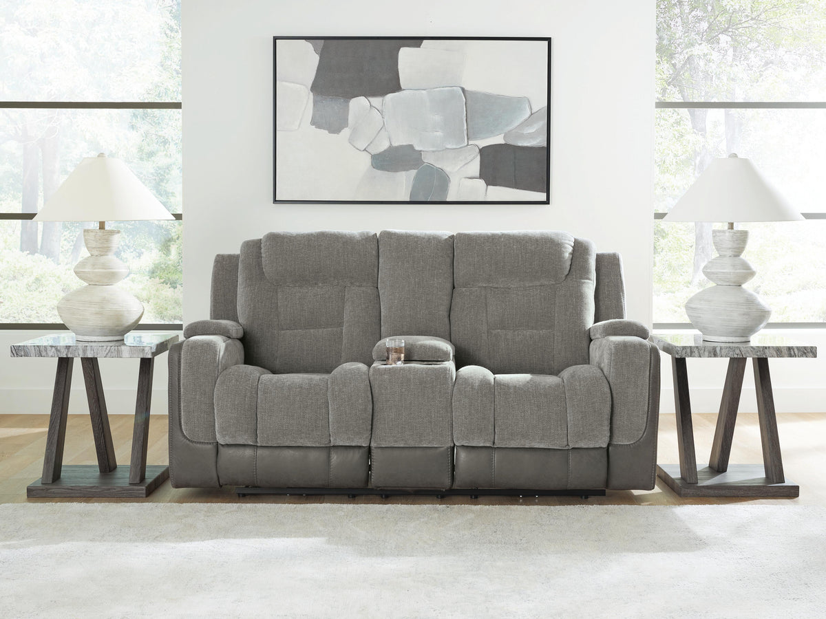 Orleans Furniture - Ashley Furniture - Mixed Motion Living Room - PWR REC Loveseat/CON/ADJ HDRST - PC8350518