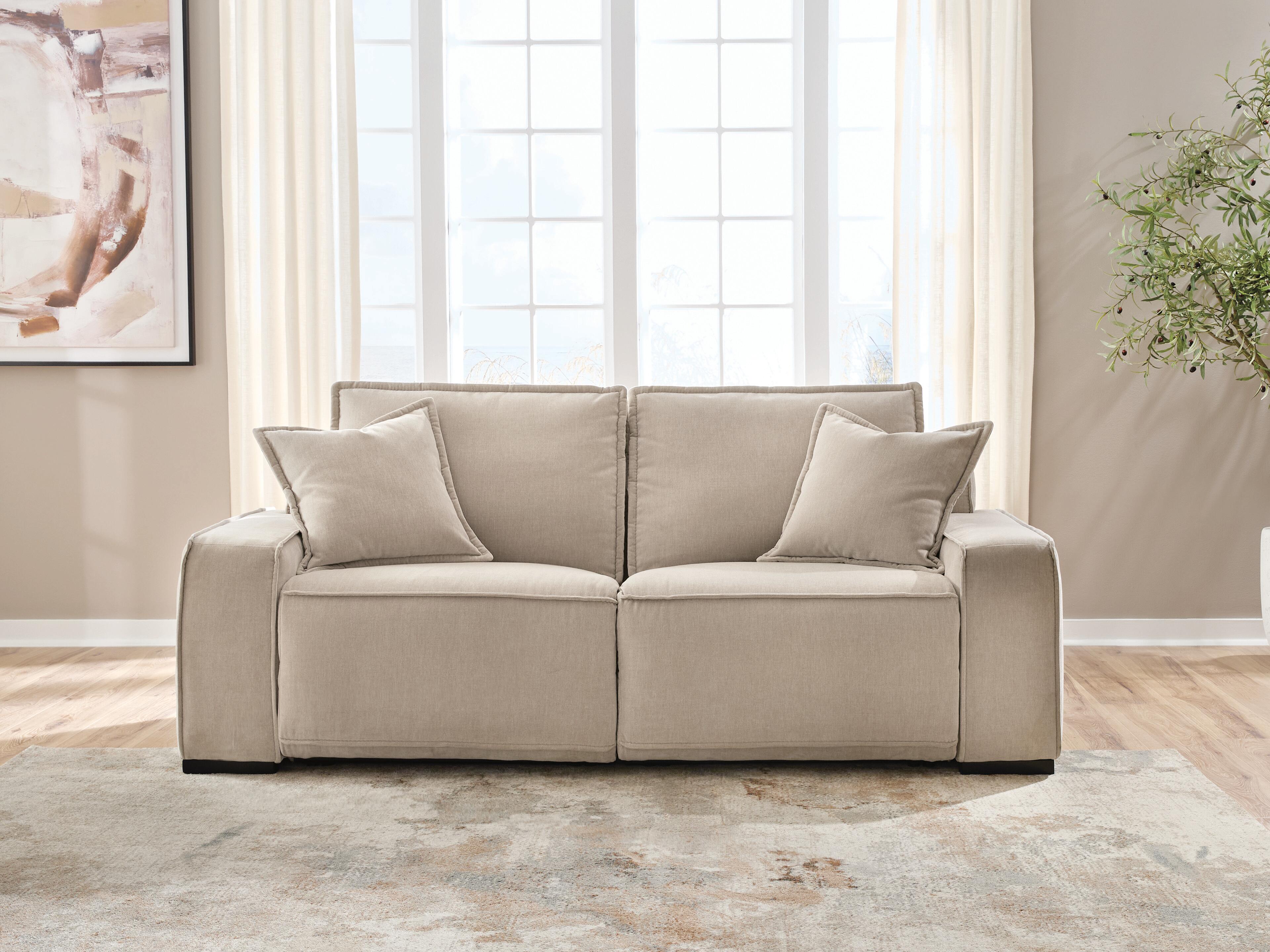 Orleans Furniture - Ashley Furniture - Carceri Sectional - 2-Piece Power Reclining Sectional Loveseat / Cashmere - 87003S1