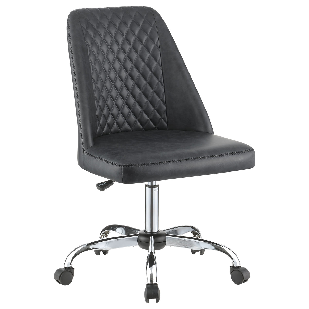 Orleans Furniture - Coaster - Althea Upholstered Adjustable Home Office Desk Chair Grey - 881196
