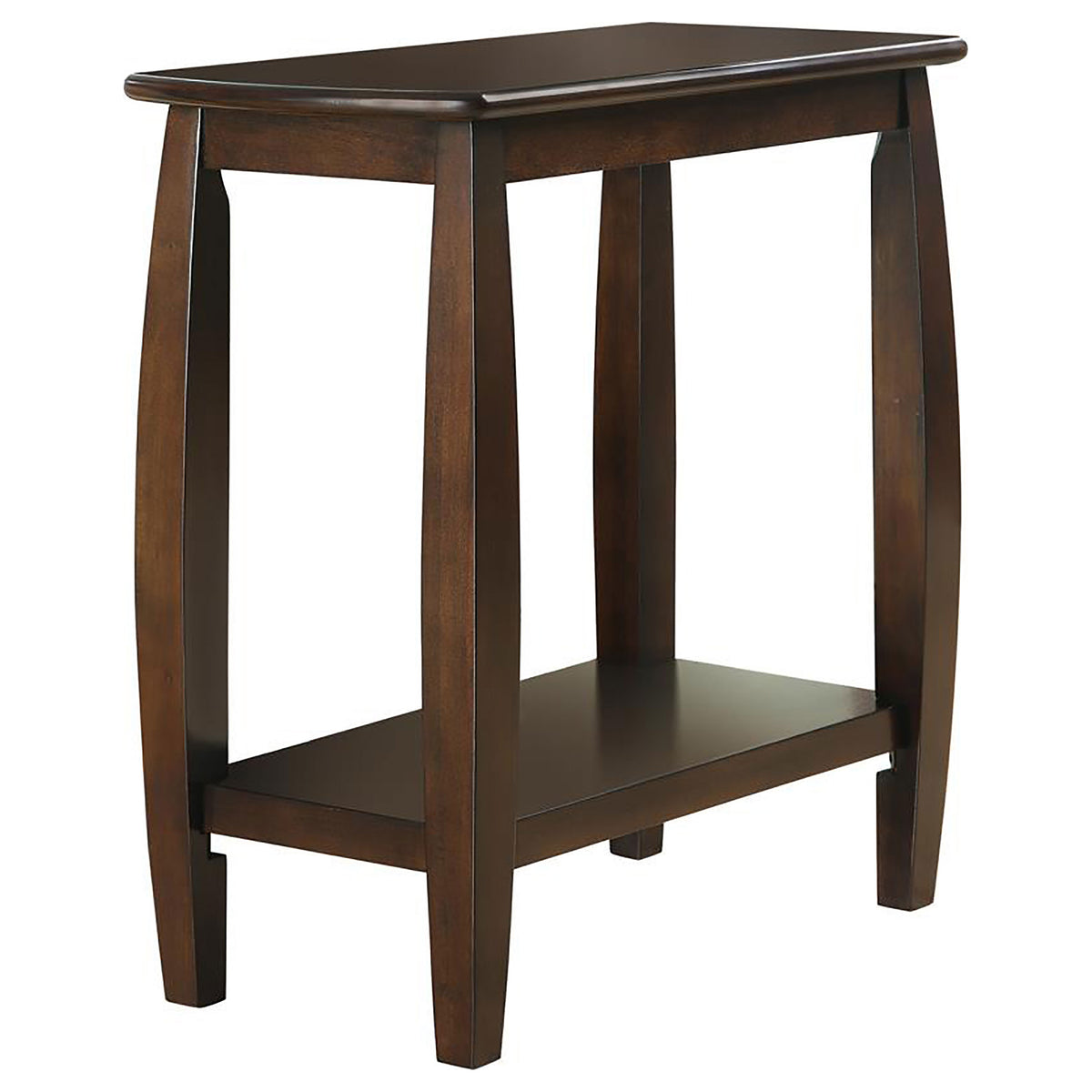 Orleans Furniture - Coaster - Dixon 1-shelf Rectangular Wood Side Table Cappuccino - 900994