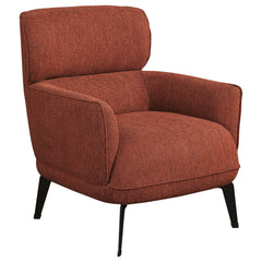 Orleans Furniture - Coaster - Andrea Upholstered Crecent Arm Accent Chair Orange - 903081
