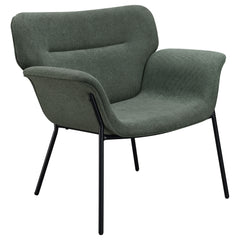 Orleans Furniture - Coaster - Davina Upholstered Flared Arm Accent Chair Ivy - 905613