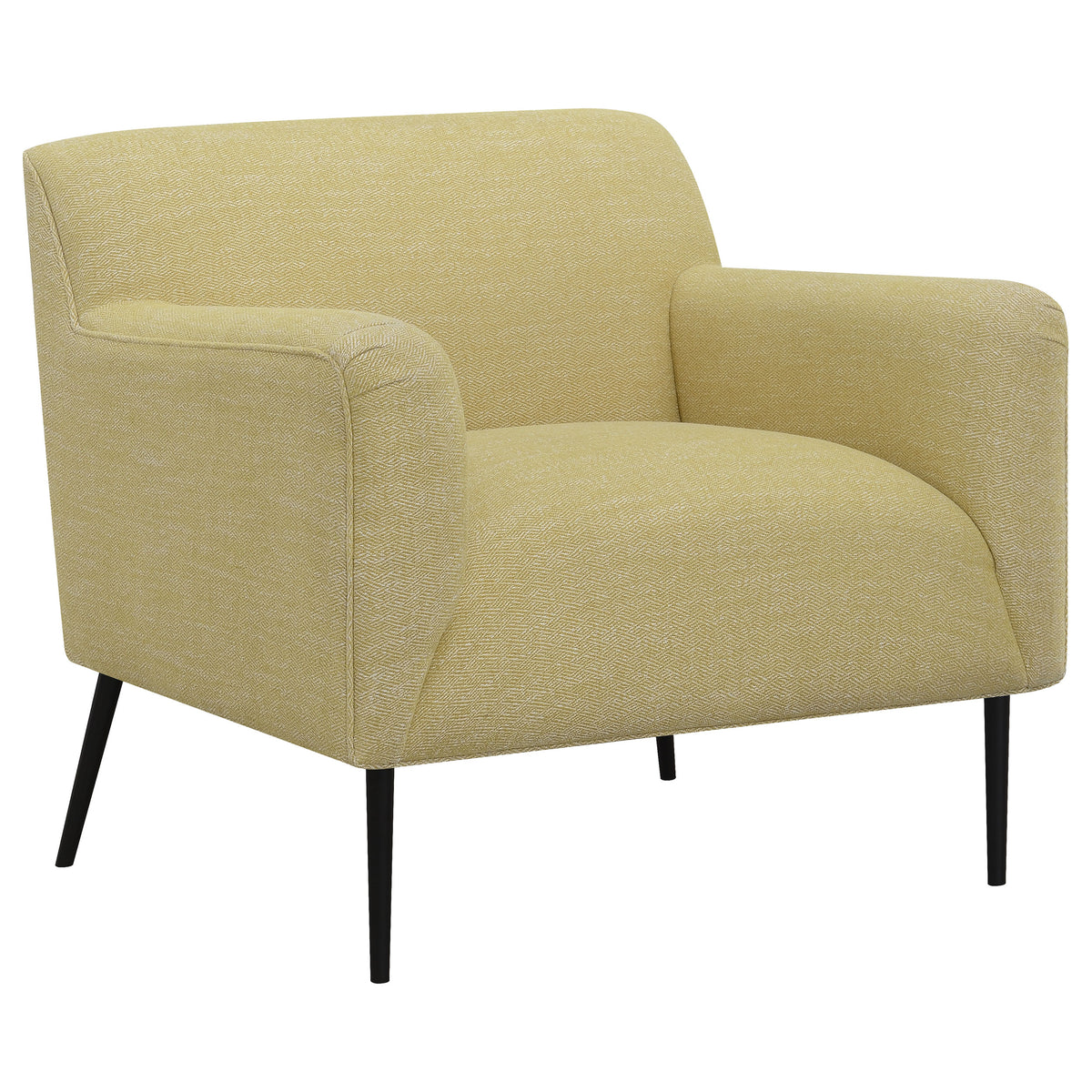 Orleans Furniture - Coaster - Darlene Upholstered English Arm Accent Chair Lemon - 905639