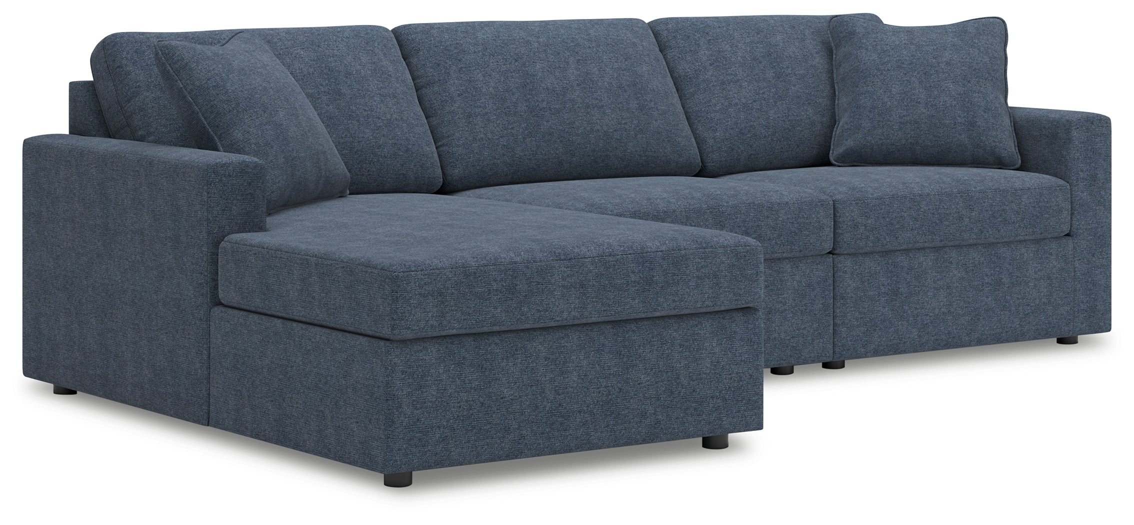 Orleans Furniture - Ashley Furniture - Modmax Sectional - RAF 3-Piece Sectional with Chaise / Ink - 92121S17