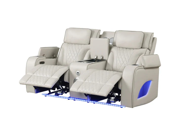 9294 Sofa and Loveseat Powered