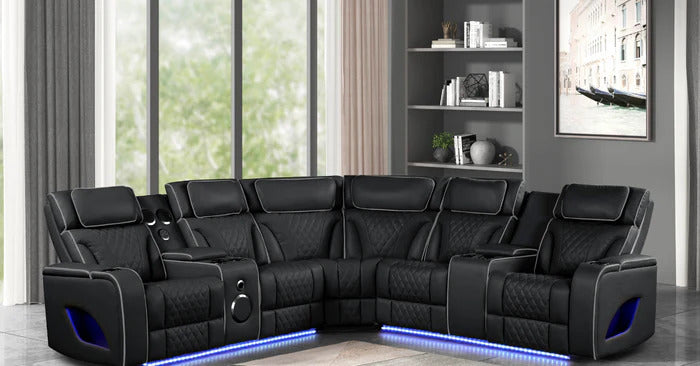 9313 7 Piece Powered Sectional