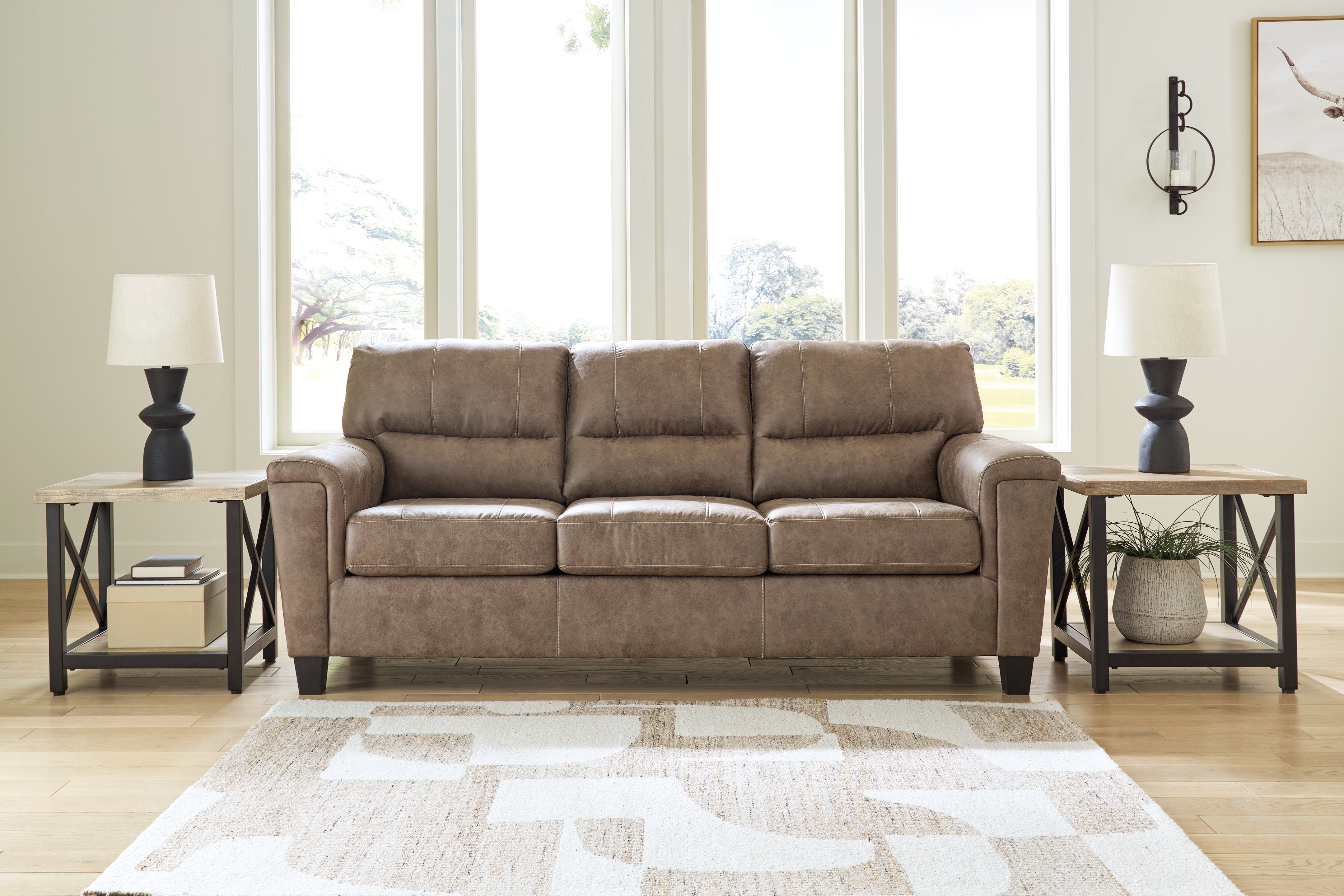 Orleans Furniture - Ashley Furniture - Navi Living Room - Sofa / Fossil - 9400438