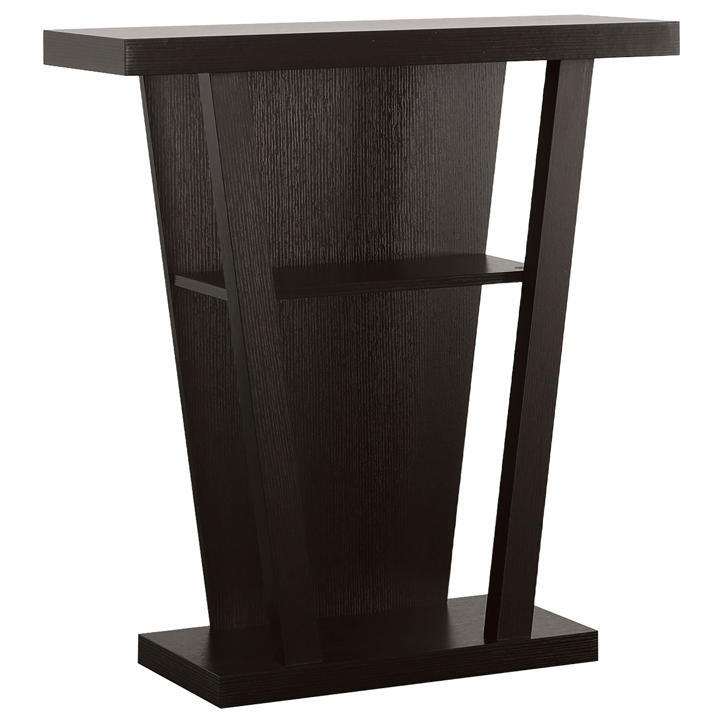 Orleans Furniture - Coaster - Evanna 2-shelf Engineered Wood Console Table Cappuccino - 950136