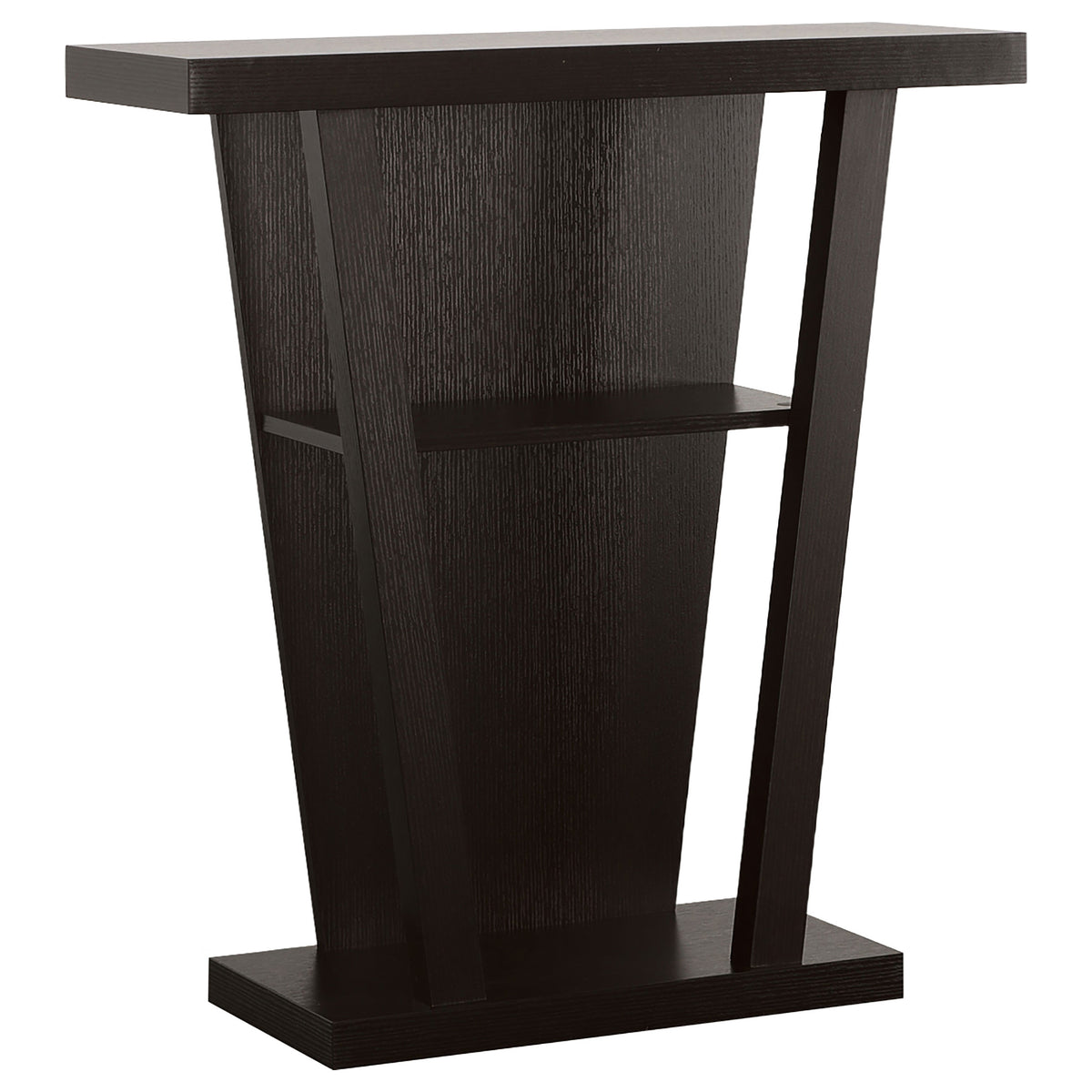 Orleans Furniture - Coaster - Evanna 2-shelf Engineered Wood Console Table Cappuccino - 950136