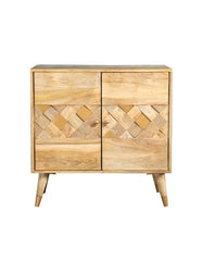 Orleans Furniture - Coaster - Alyssum 2-door Mango Wood Accent Cabinet Natural - 953459
