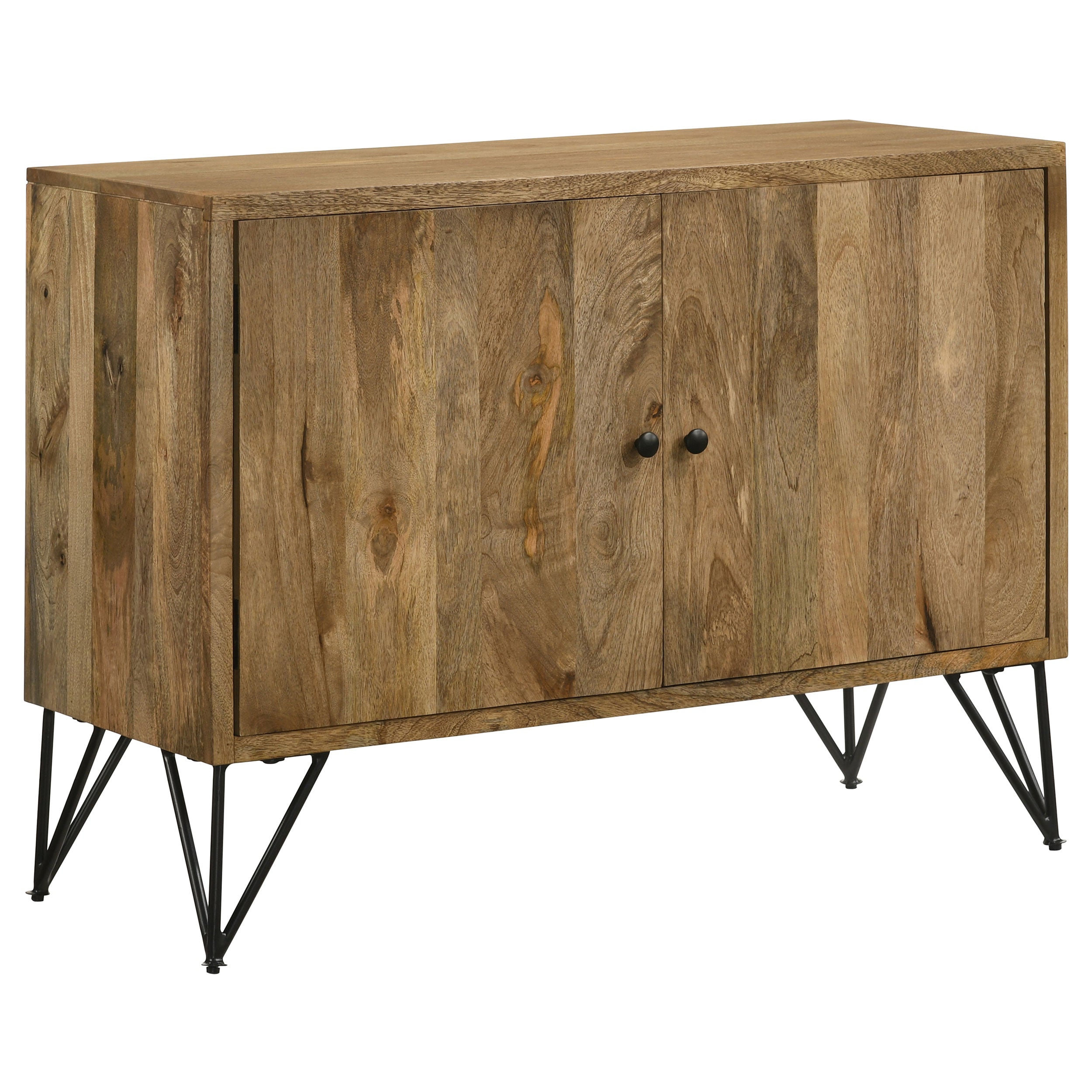 Orleans Furniture - Coaster - Eileen 2-door Wood Storage Accent Cabinet Natural - 959651