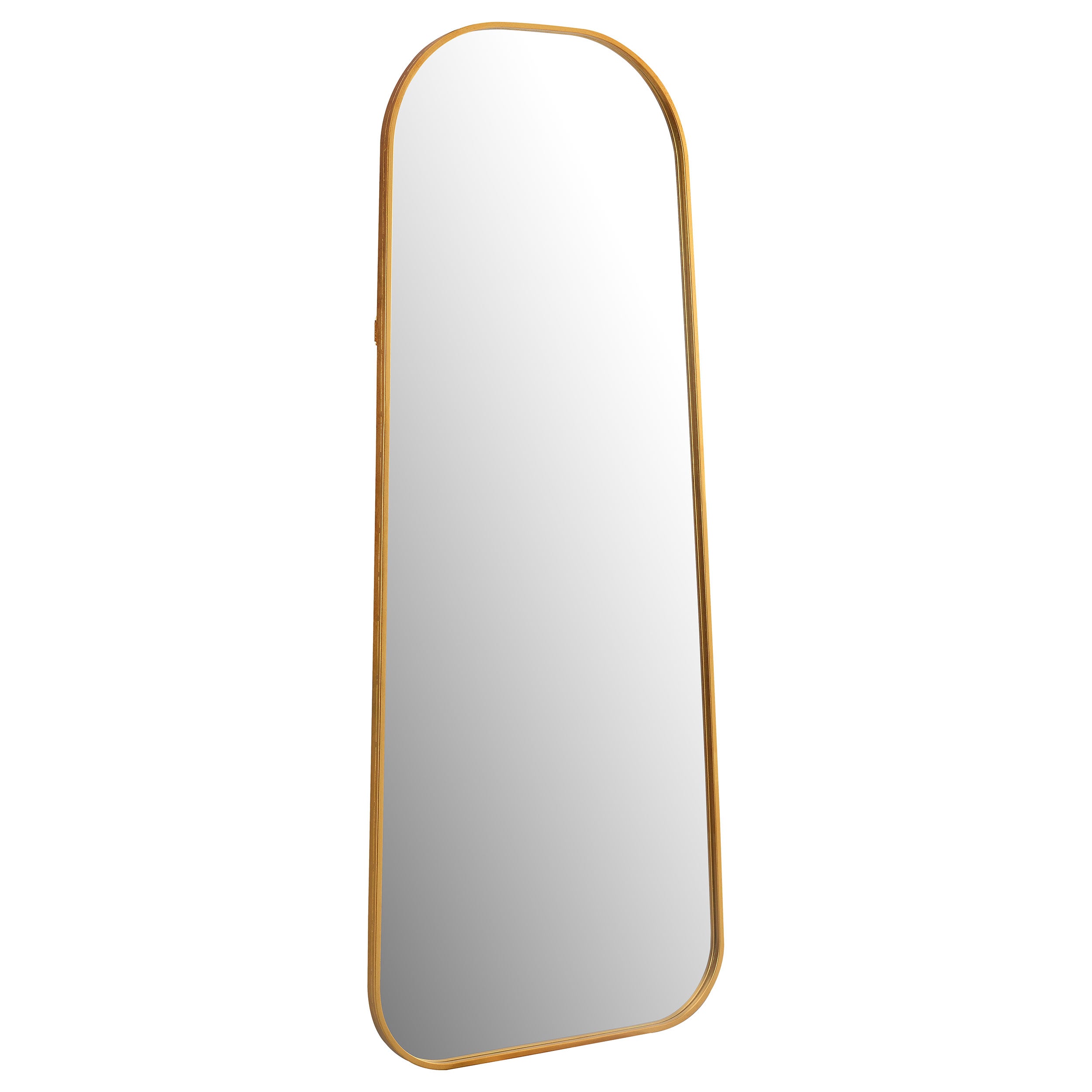 Orleans Furniture - Coaster - Simeon 24 x 59 Inch Full Length Floor Mirror Antique Gold - 962821