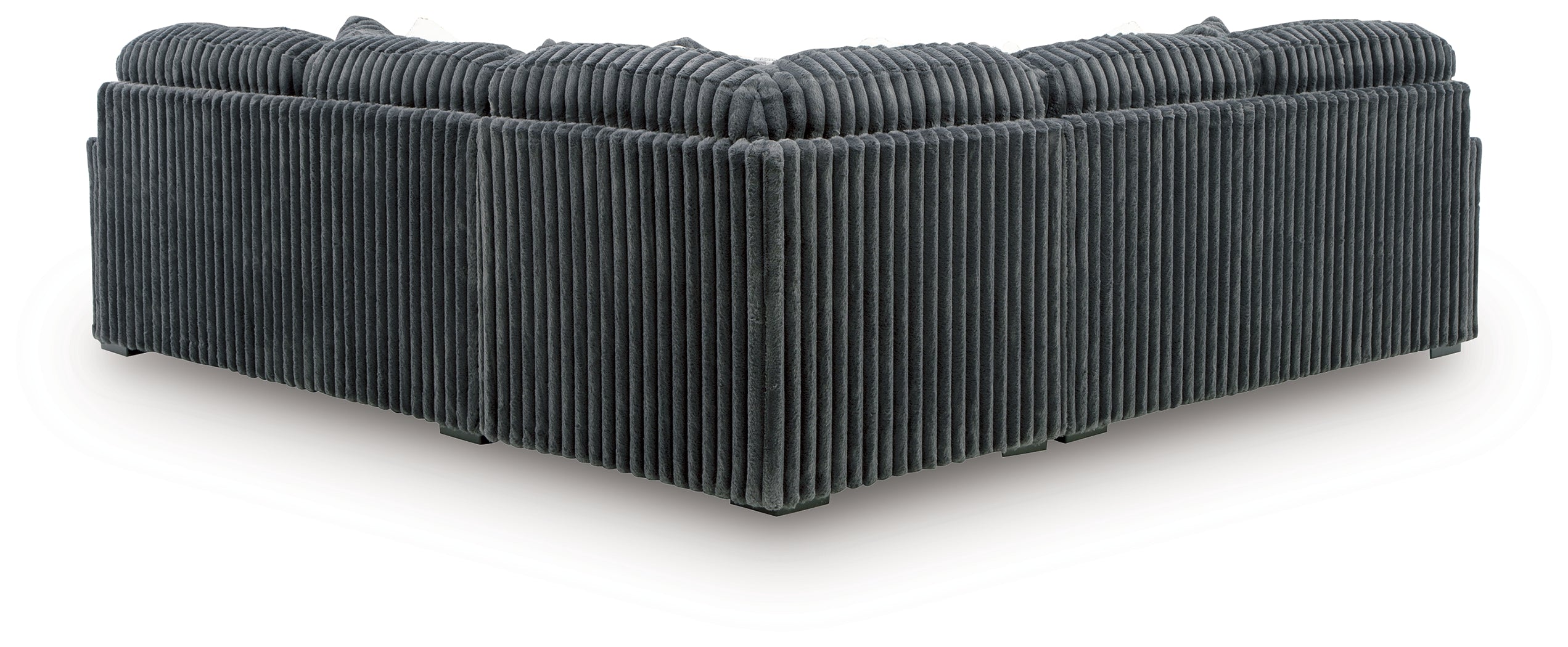 Orleans Furniture - Ashley Furniture - Midnight-Madness Sectional - LAF 3-Piece Sectional / Gunmetal - 98105S5