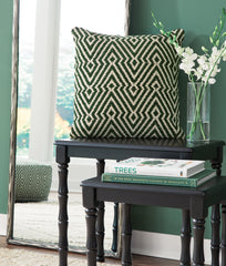 Orleans Furniture - Ashley Furniture - Digover Pillows - Pillow (4/CS) / Green/Ivory - A1001036