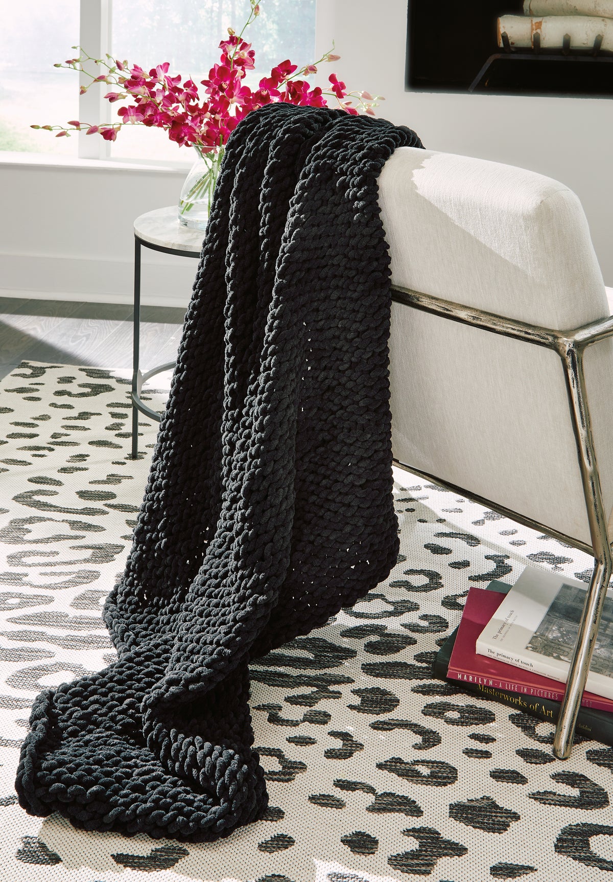 Orleans Furniture - Ashley Furniture - Chaddon Throw (Set of 3) - Throw (3/CS) / Black - A1001061