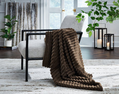 Orleans Furniture - Ashley Furniture - Alsonwell Throw (Set of 3) - Throw (3/CS) / Brown - A1001082