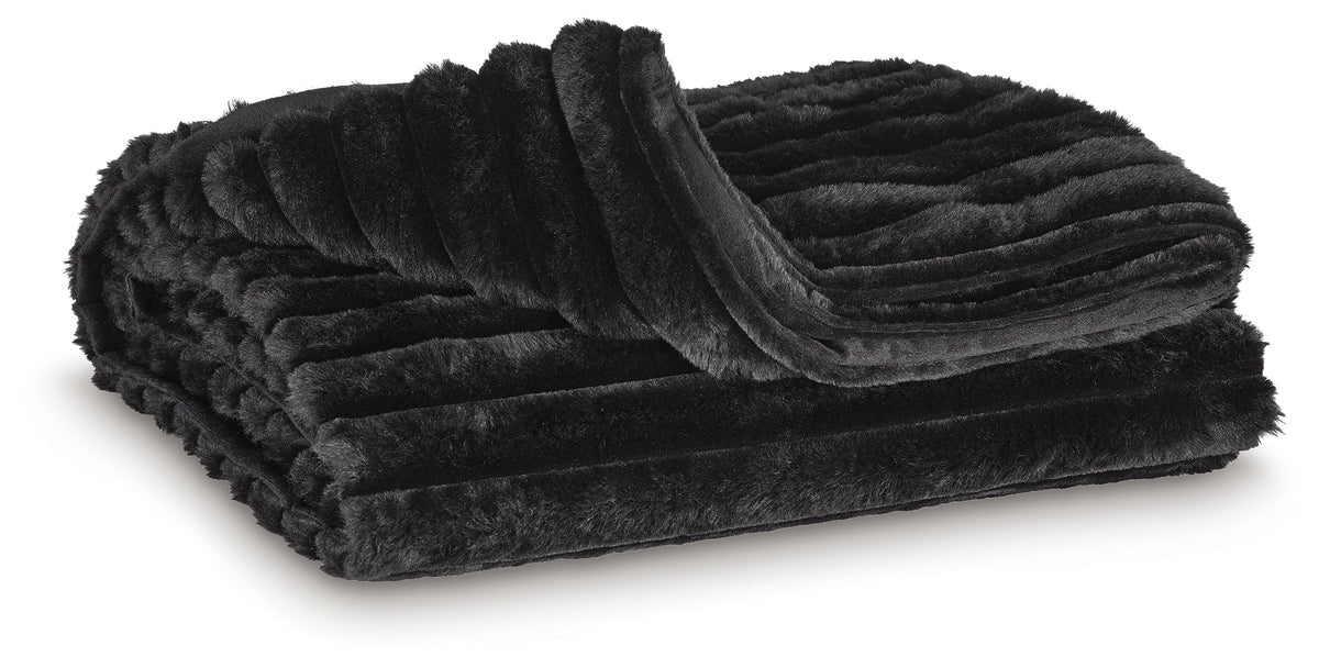 Orleans Furniture - Ashley Furniture - Alsonwell Throw (Set of 3) - Throw (3/CS) / Black - A1001083
