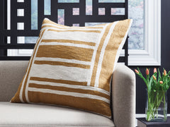 Orleans Furniture - Ashley Furniture - Darrman Pillows - Pillow (4/CS) / Ochre/Ivory - A1001116