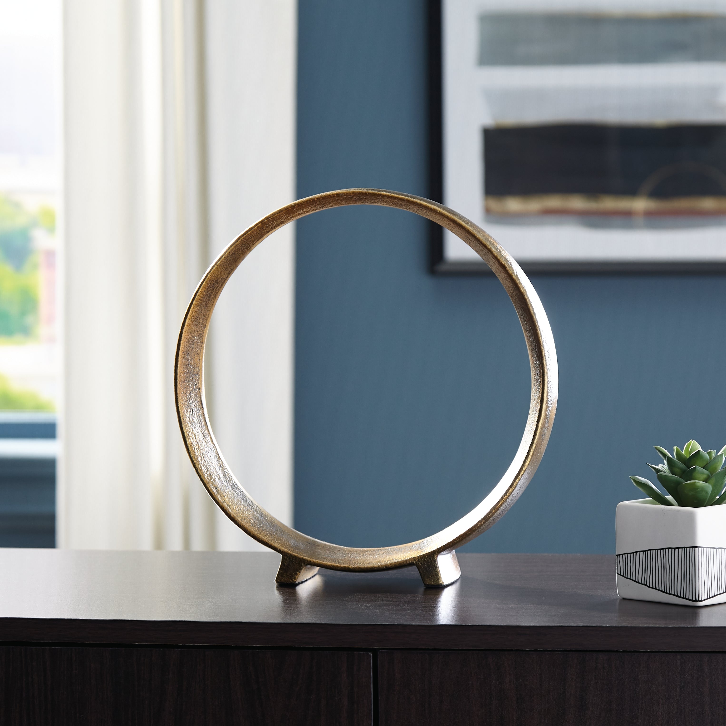 Orleans Furniture - Ashley Furniture - Ryandale Sculpture - Sculpture (2/CS) / Antique Brass Finish - A2000499