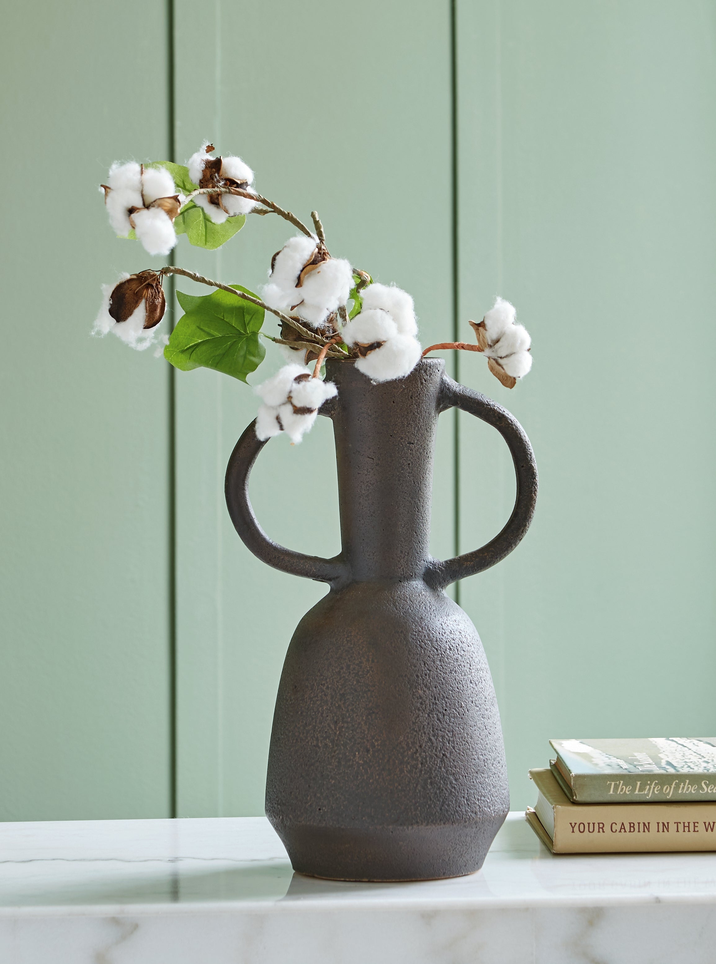 Orleans Furniture - Ashley Furniture - Aadeen Vase - Vase / Distressed Brown - A2000673
