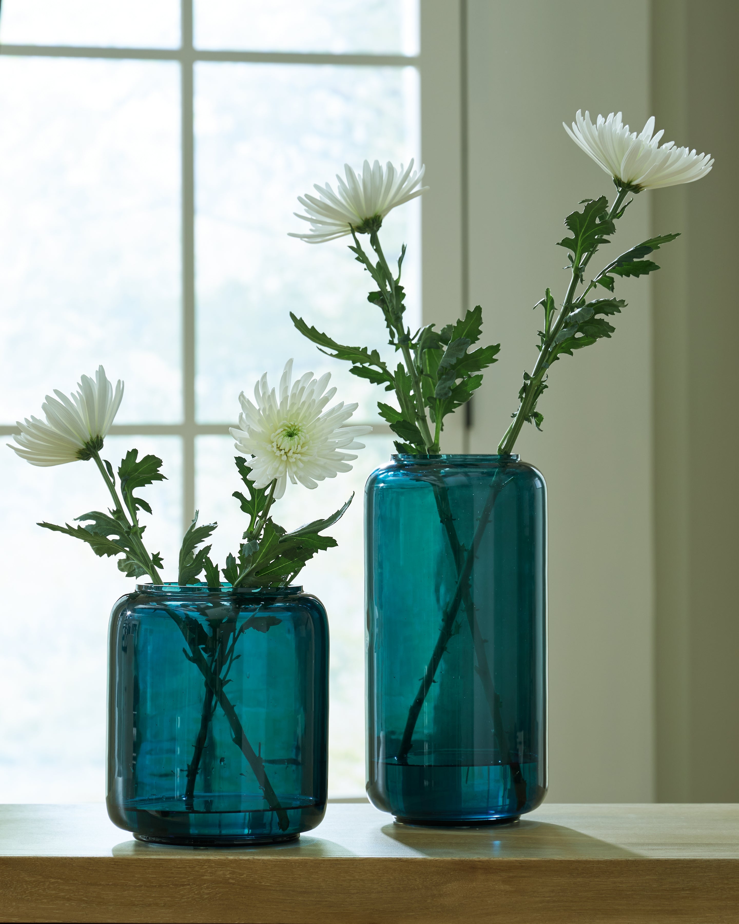 Orleans Furniture - Ashley Furniture - Inisland Vase - Vase Set (Set of 2) / Teal - A2000797A1