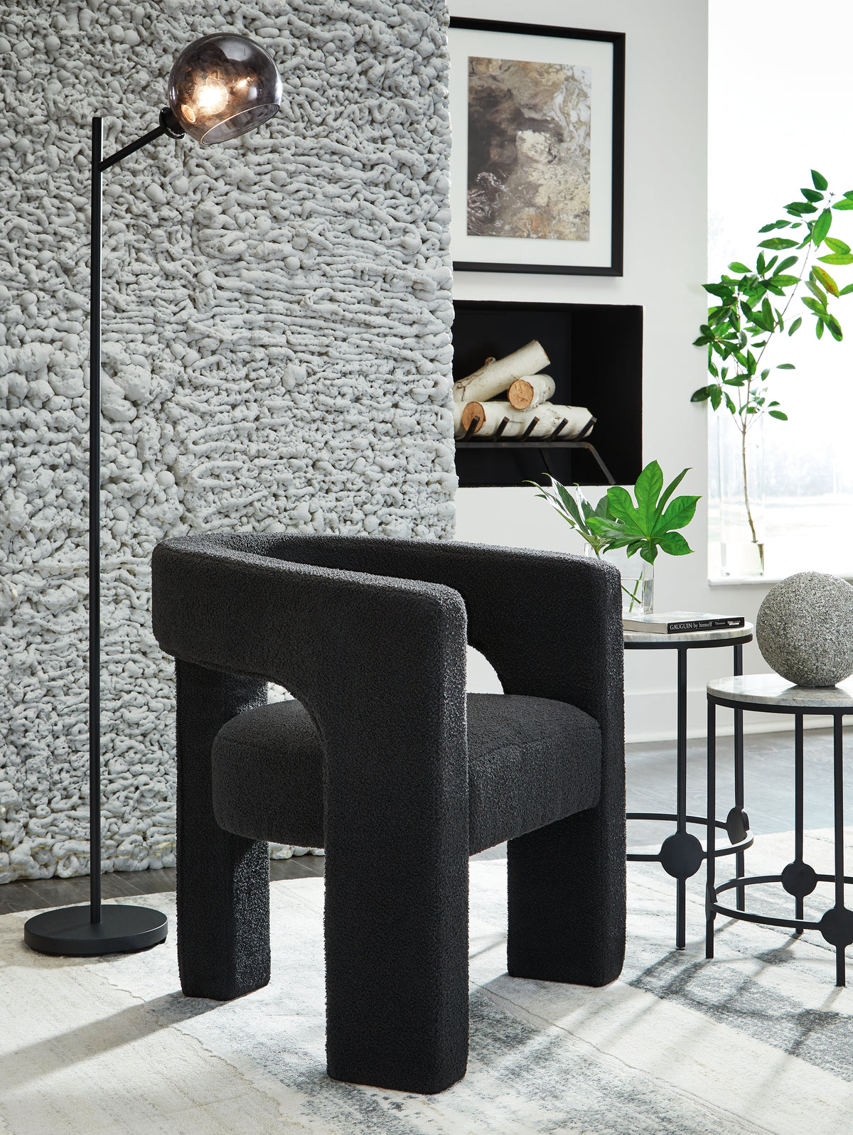 Orleans Furniture - Ashley Furniture - Landick Accent Chair - Accent Chair / Ebony - A3000698