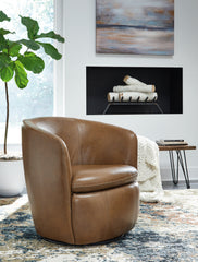 Orleans Furniture - Ashley Furniture - Kierreys Swivel Accent Chair - Swivel Accent Chair / Bone - A3000703