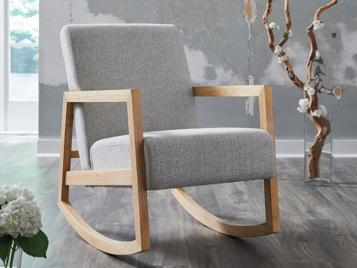 Orleans Furniture - Ashley Furniture - Wychworth Accent Chair - Accent Chair / Gray/Natural - A3000745