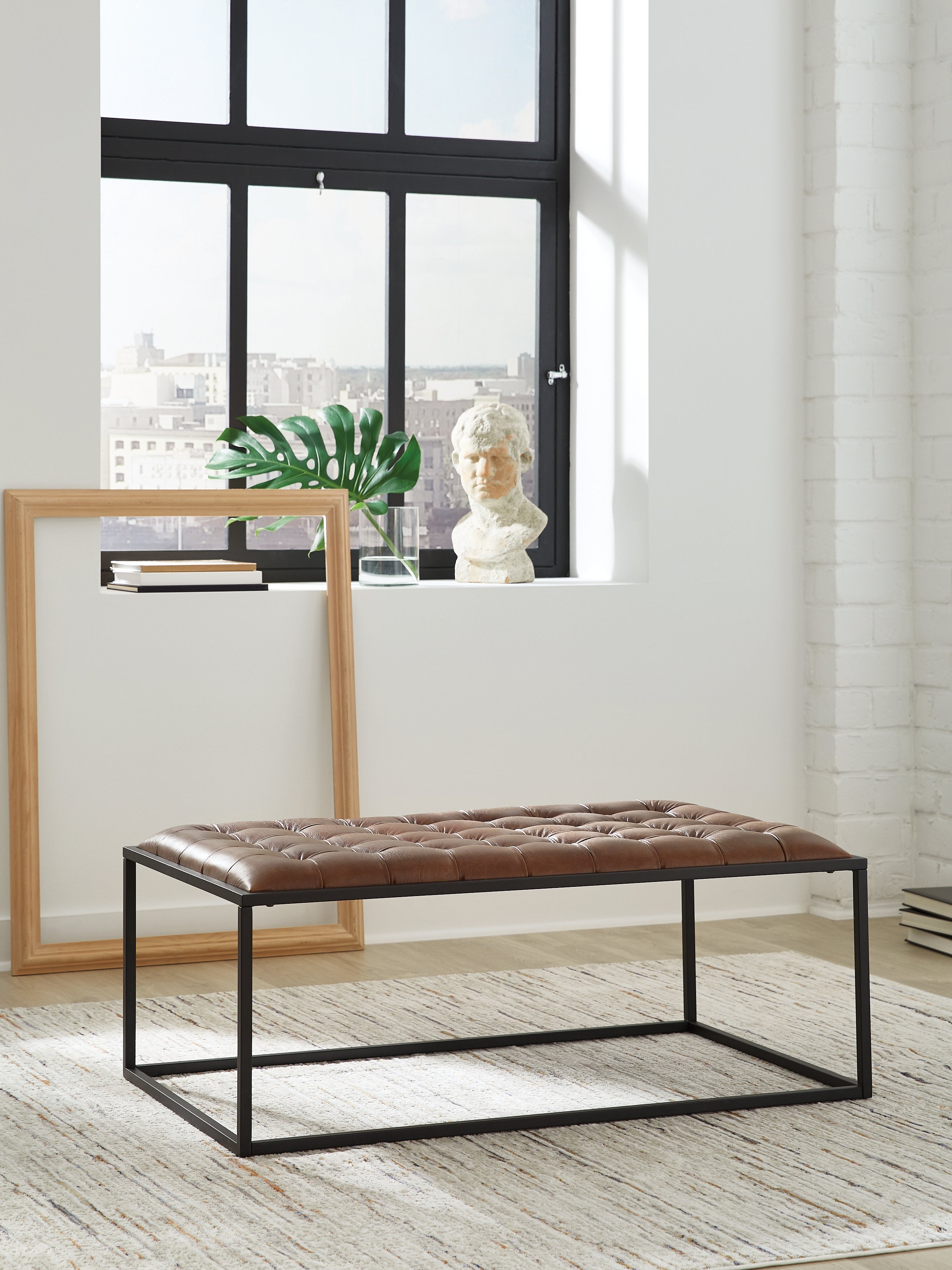 Orleans Furniture - Ashley Furniture - Junsor Living Room - Cocktail Ottoman - A3000826