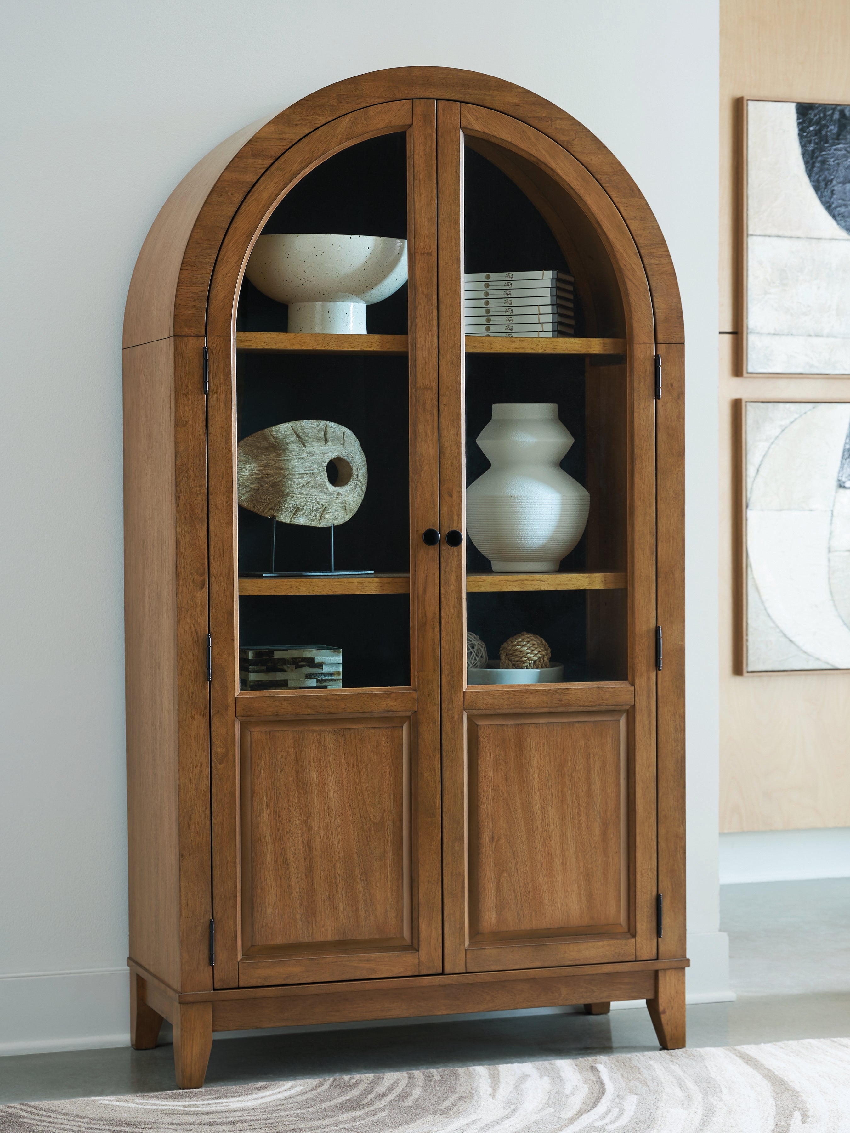 Orleans Furniture - Ashley Furniture - Dagandale Accent Cabinet - Accent Cabinet / Natural/Black - A4000705