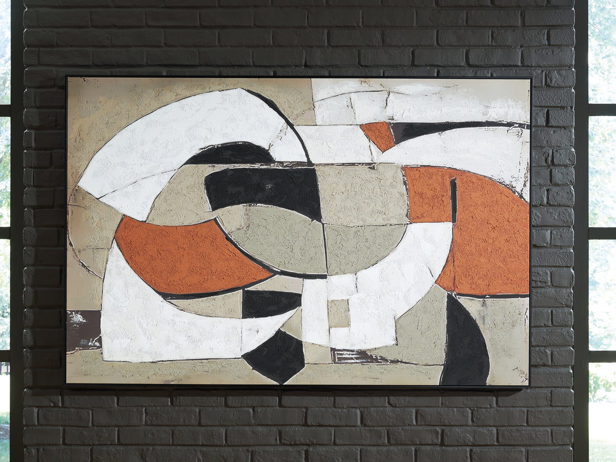 Orleans Furniture - Ashley Furniture - Anchorstone Wall Decor - Wall Art - A8000478